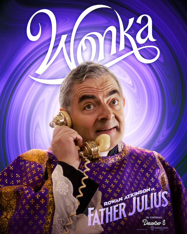 Wonka new character posters Cineworld cinemas